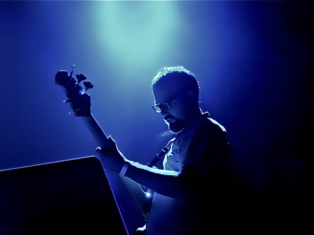 Paul Bender of Hiatus Kaiyote on Bass.