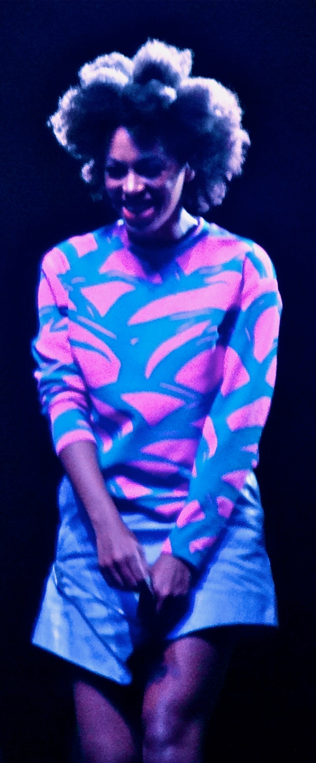 Solange looking eerily like her sister.