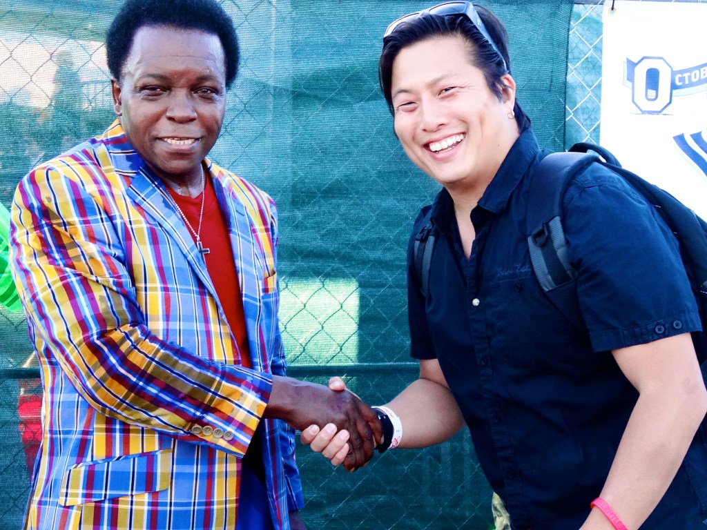 Me and Lee Fields.