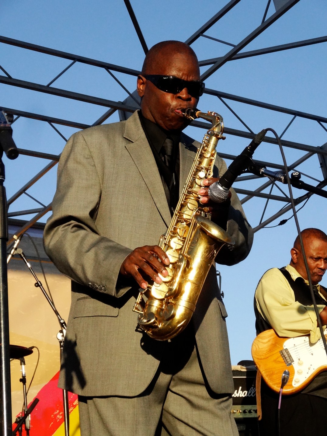 Maceo Parker performing at The Beach Ball Festival 9/21/13 [ig: @methodman13]