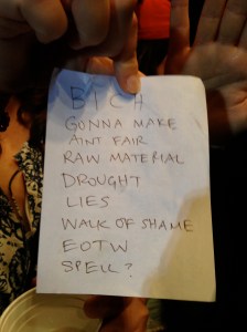 Deap Vally's setlis.