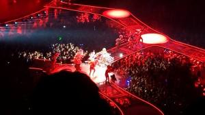 Lady Gag as Ursula, complete with tentacled backside.